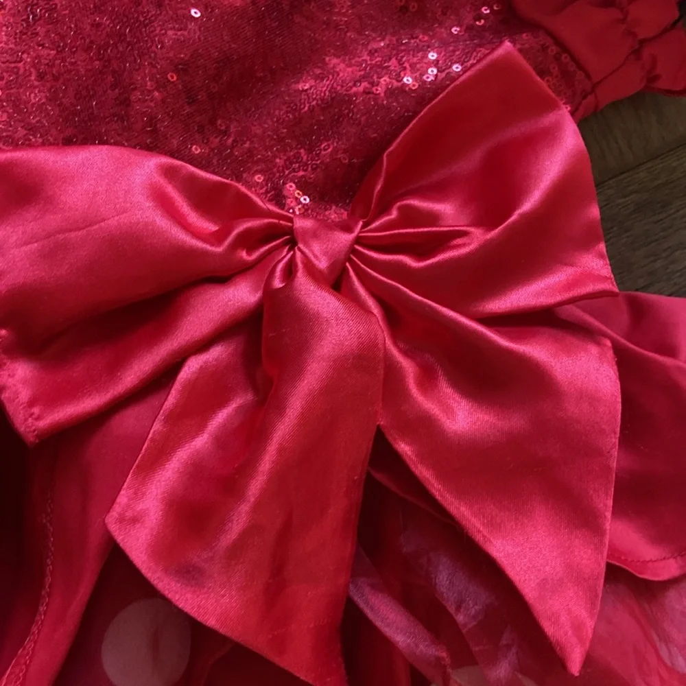 Disney Minnie Mouse Girl’s Red Minnie Mouse Costume